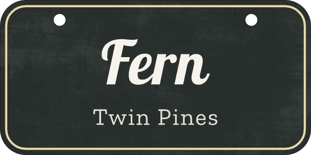 Chalkboard stall sign, mini 6×3″ for lockers and trailers