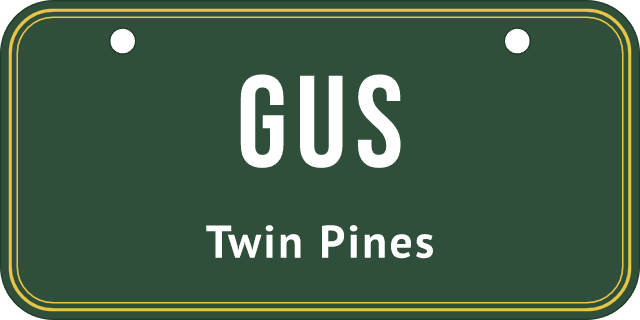Hunter Green stall sign, mini 6×3″ for lockers and trailers