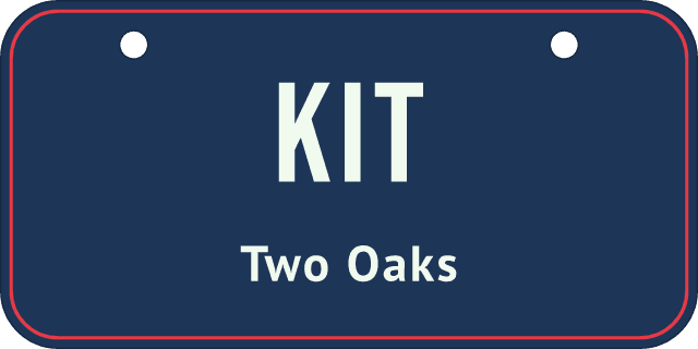 Navy Show stall sign, mini 6×3″ for lockers and trailers