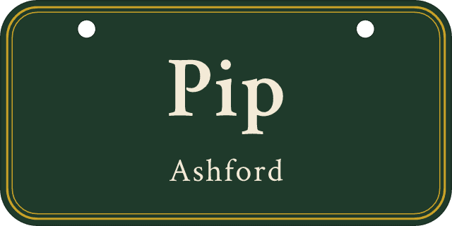 Classic Green stall sign, mini 6×3″ for lockers and trailers