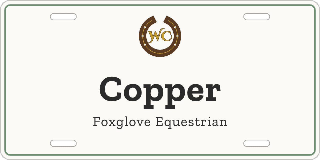 Farmhouse stall sign, with your farm’s logo