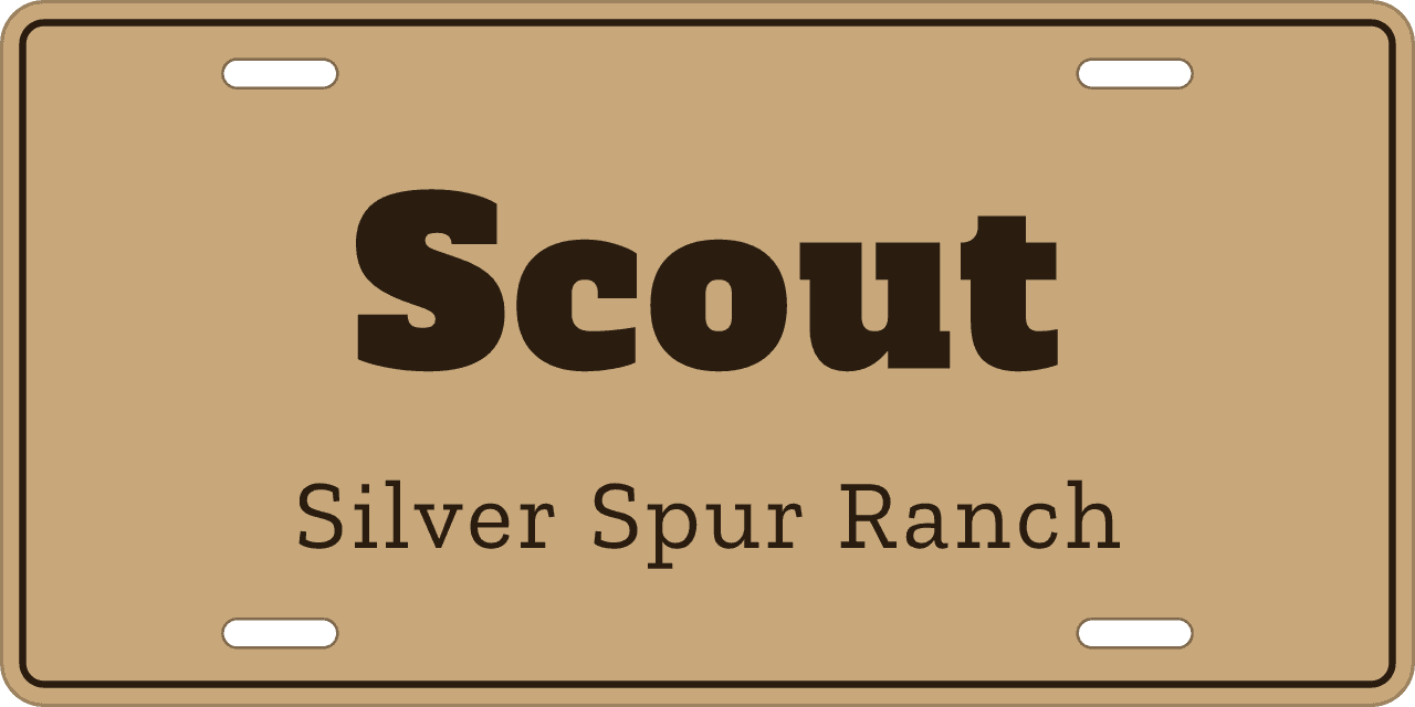 Kraft stall sign
